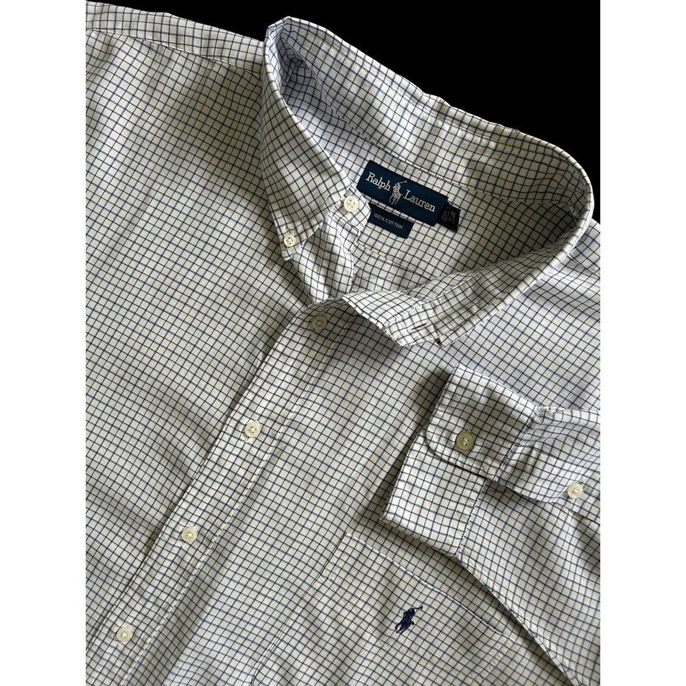 Ralph Lauren  Long Sleeve‎ Shirt With Logo Size 4X Big